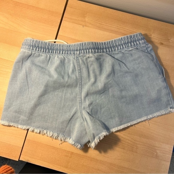 Aerie comfortable jean shorts with draw string - Picture 7 of 8